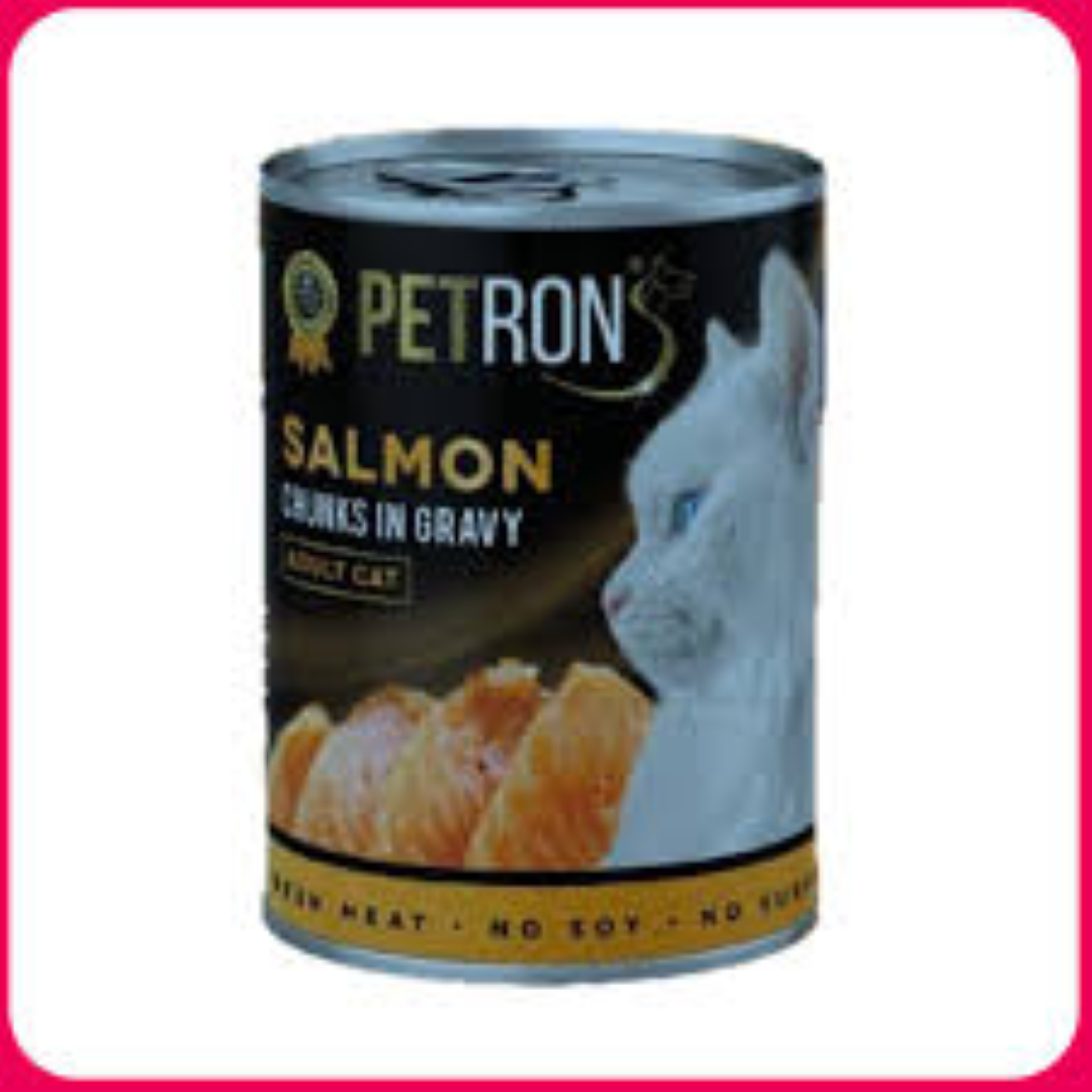 PETRONS CAT CHUNKS SALMON 400G
